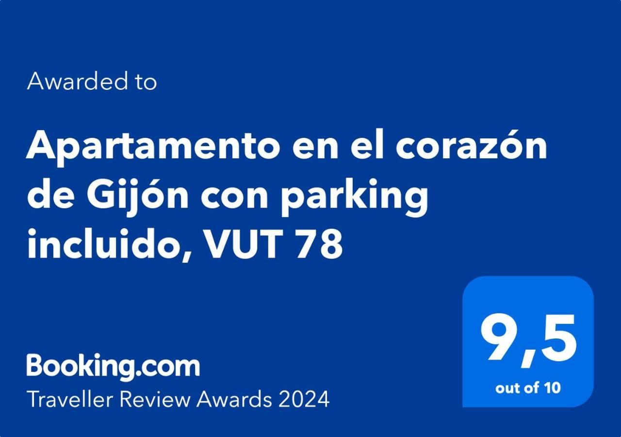Apartamento En El Corazon De Gijon Con Parking Incluido, Vut 78 エクステリア 写真