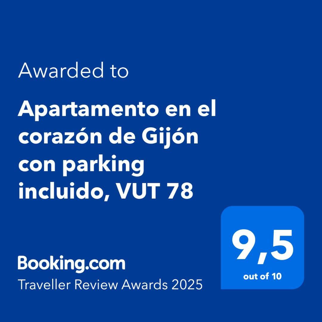 Apartamento En El Corazon De Gijon Con Parking Incluido, Vut 78 エクステリア 写真